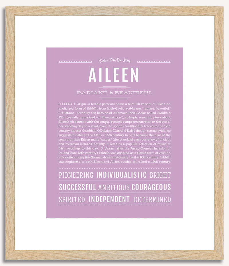 Aileen | Name Art Print