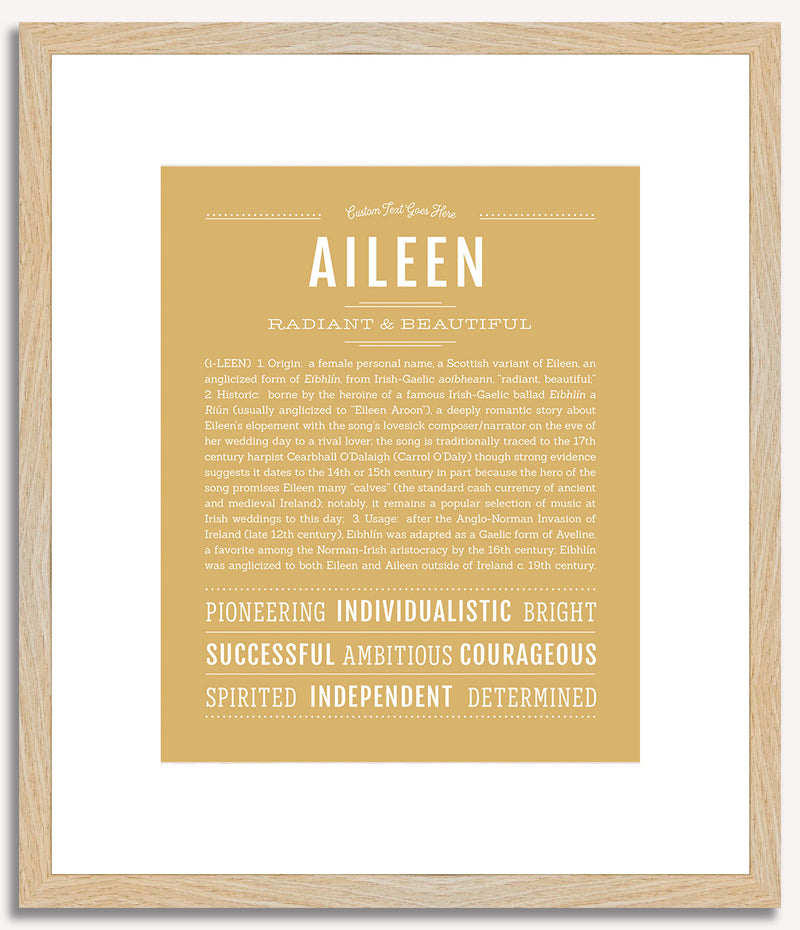 Aileen | Name Art Print