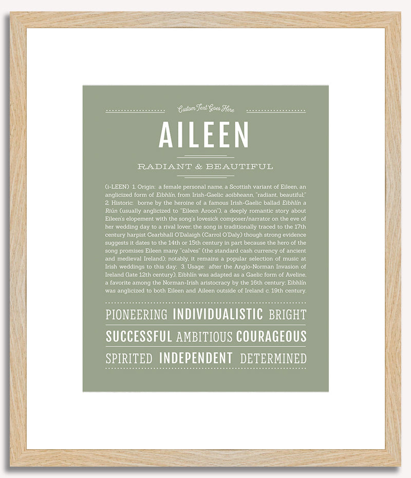 Aileen | Name Art Print