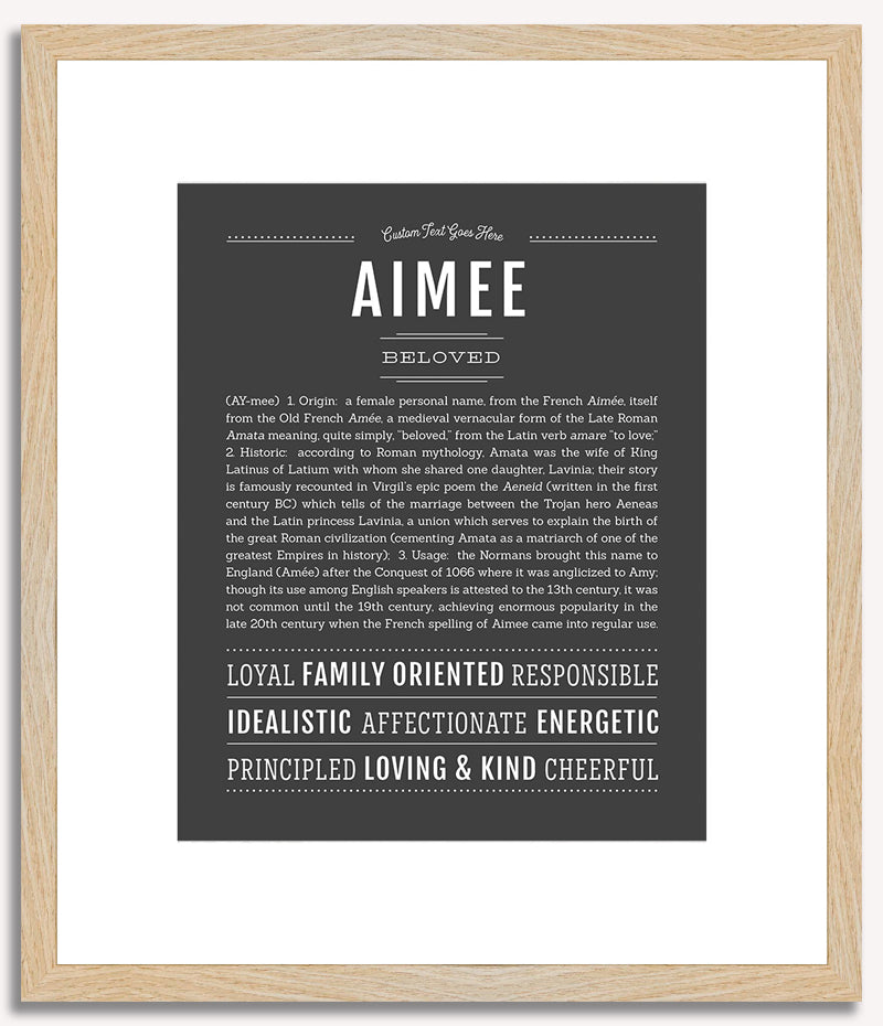 Aimee | Name Art Print