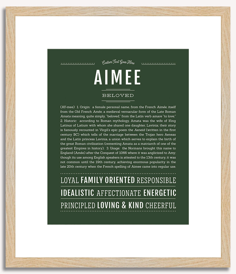 Aimee | Name Art Print