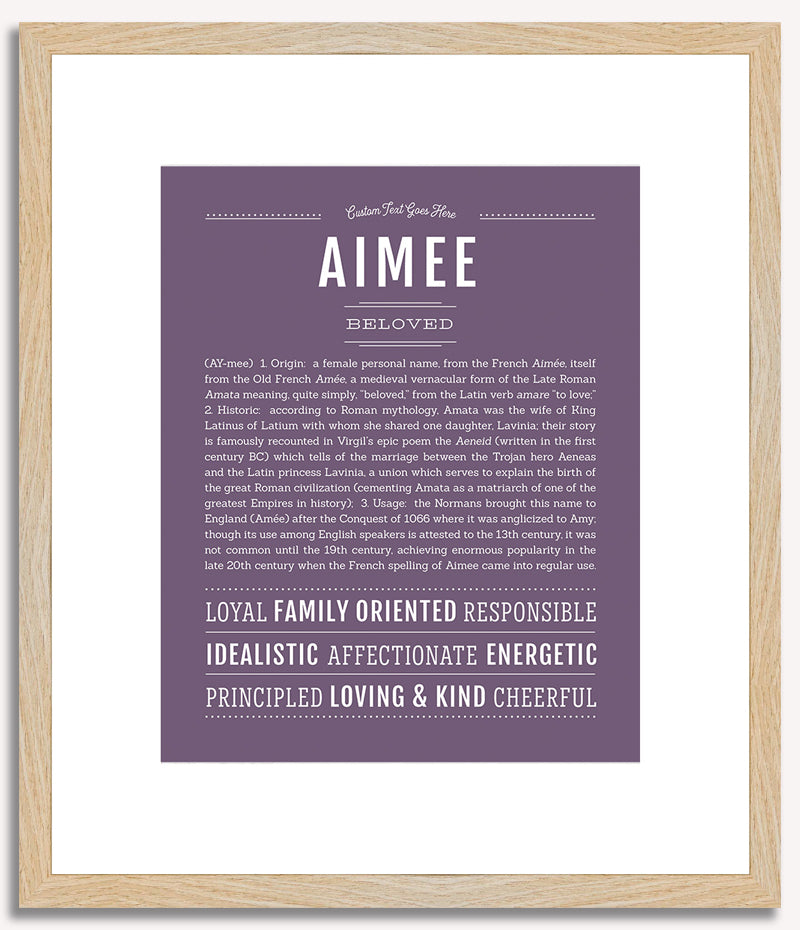 Aimee | Name Art Print