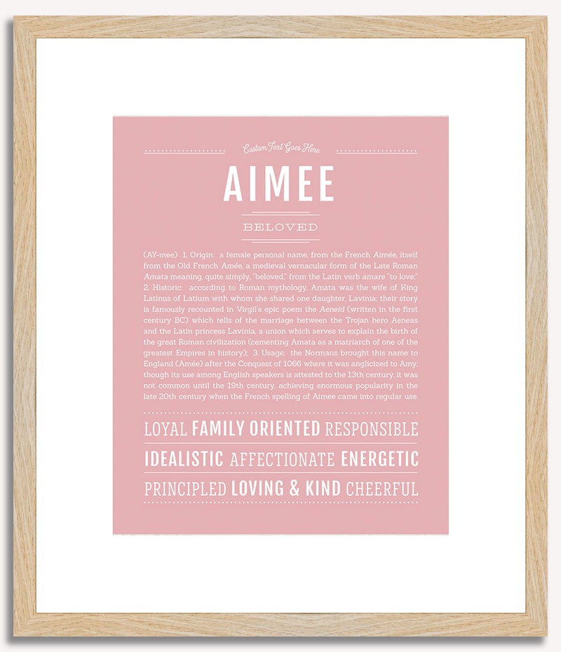 Aimee | Name Art Print