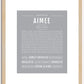 Aimee | Name Art Print