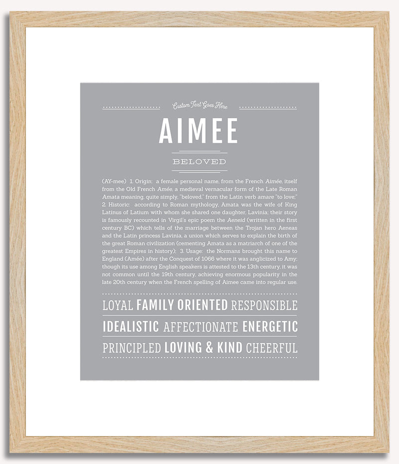 Aimee | Name Art Print