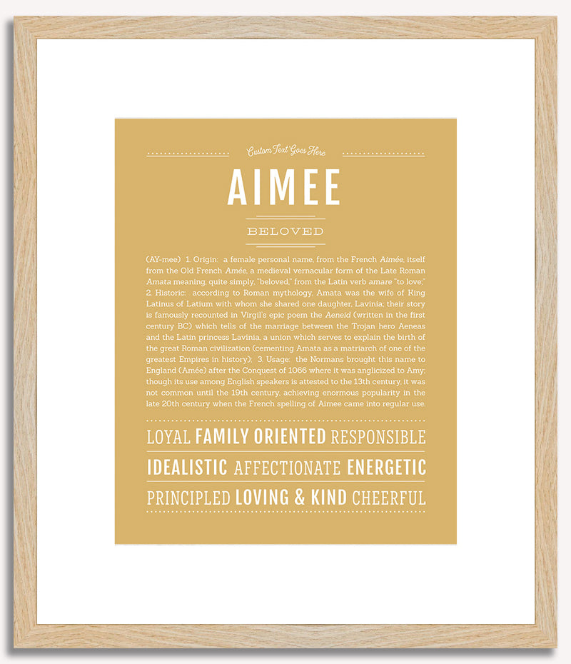 Aimee | Name Art Print