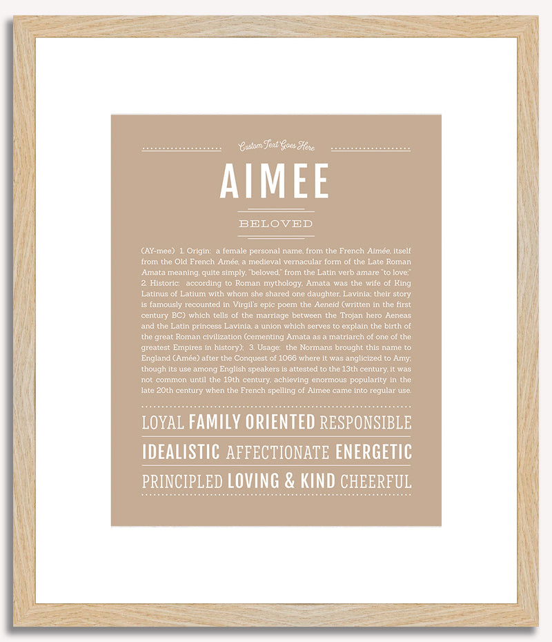 Aimee | Name Art Print