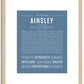 Ainsley | Name Art Print