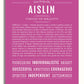 Frame Options | Dark Pink | White Frame, Matted