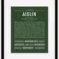 Aislin | Name Art Print