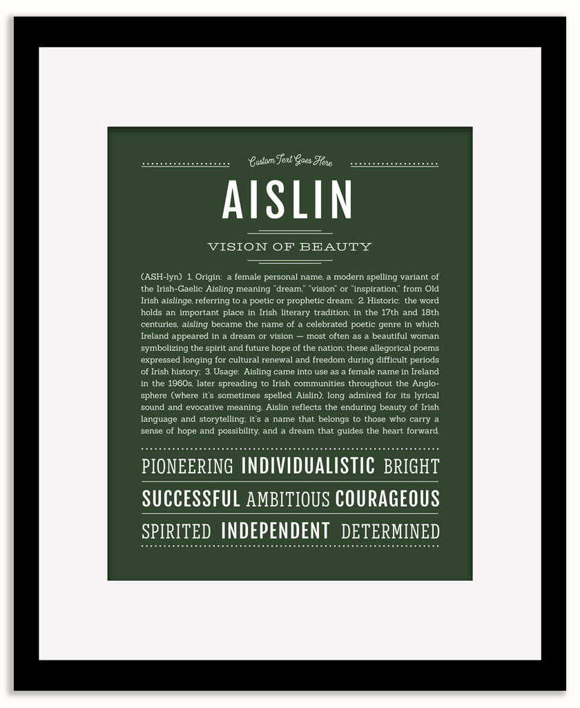 Aislin | Name Art Print