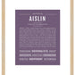 Aislin | Name Art Print