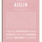 Frame Options | Dusty Rose | White Frame, Matted