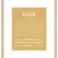 Aislin | Name Art Print