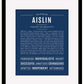 Aislin | Name Art Print