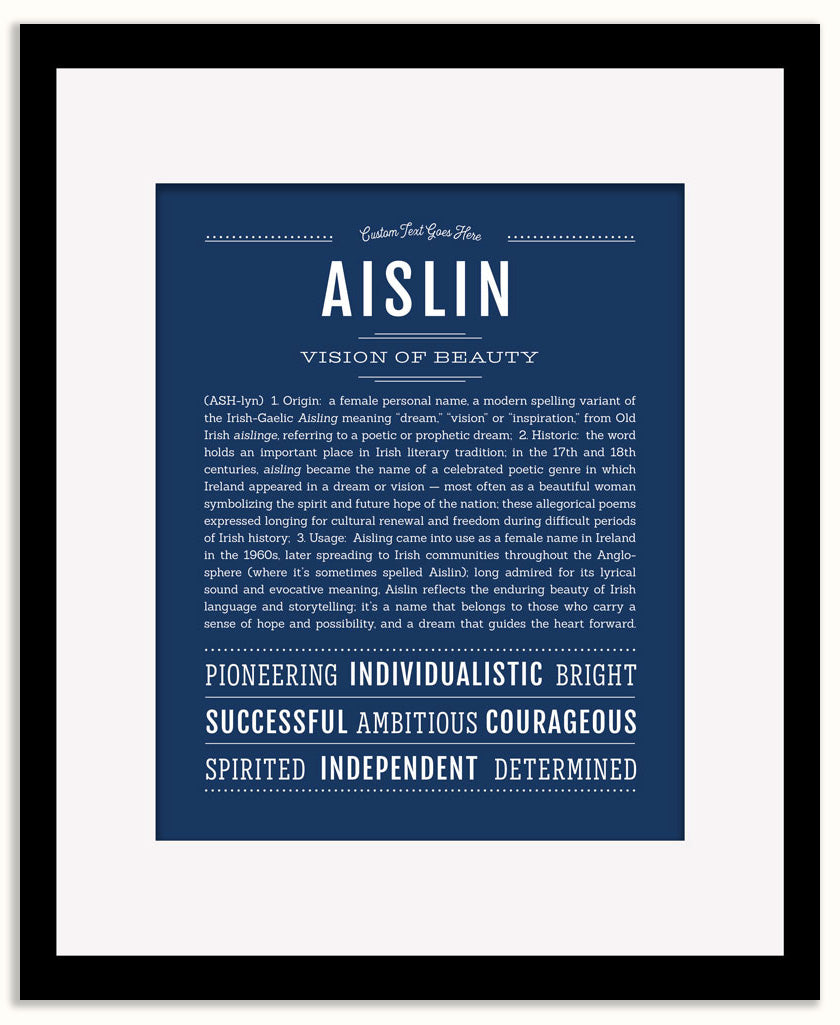 Aislin | Name Art Print