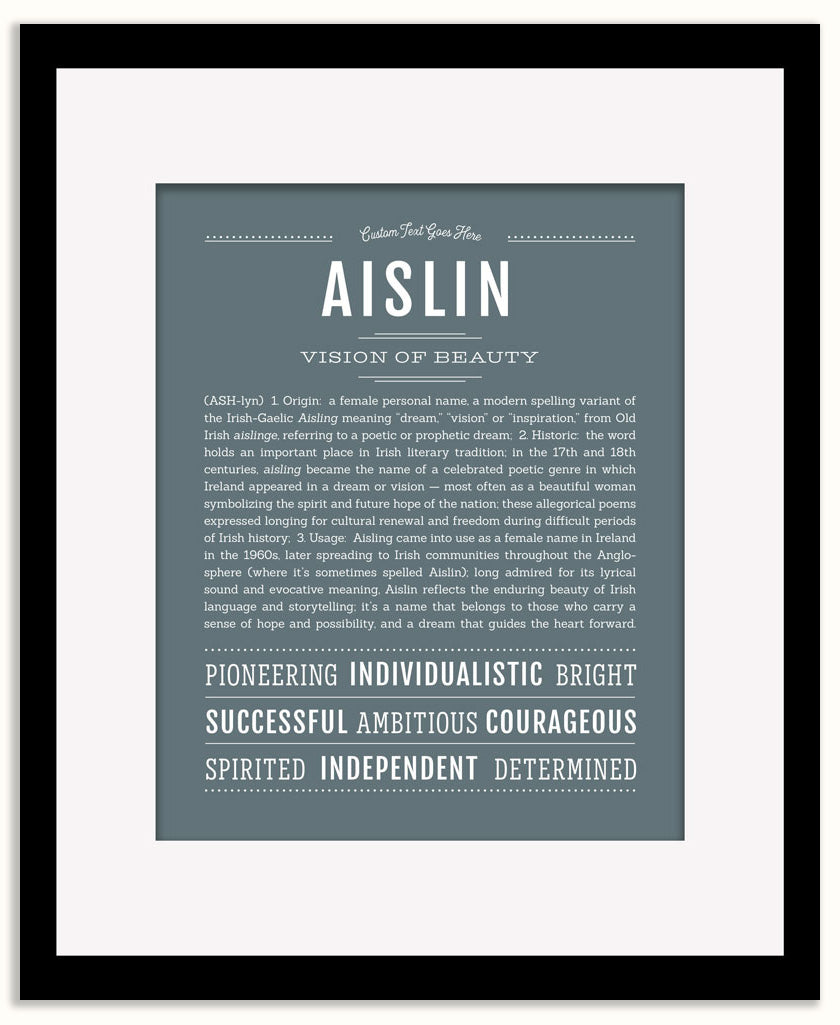 Aislin | Name Art Print