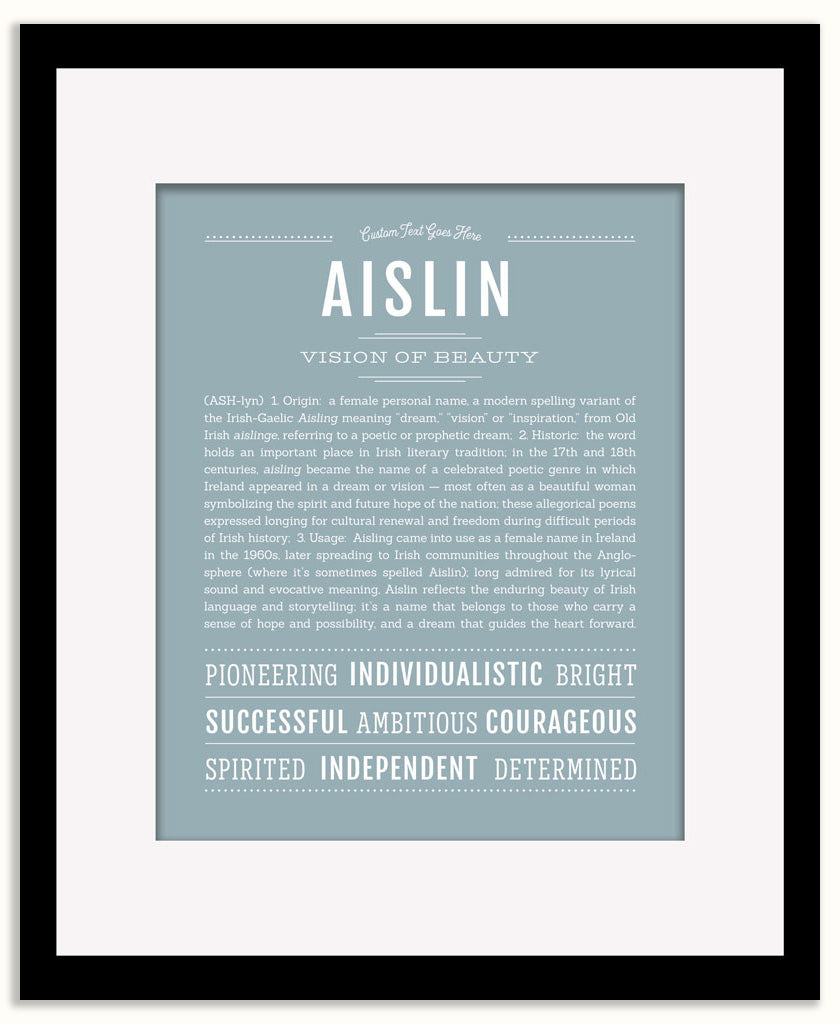 Aislin | Name Art Print