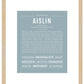 Aislin | Name Art Print
