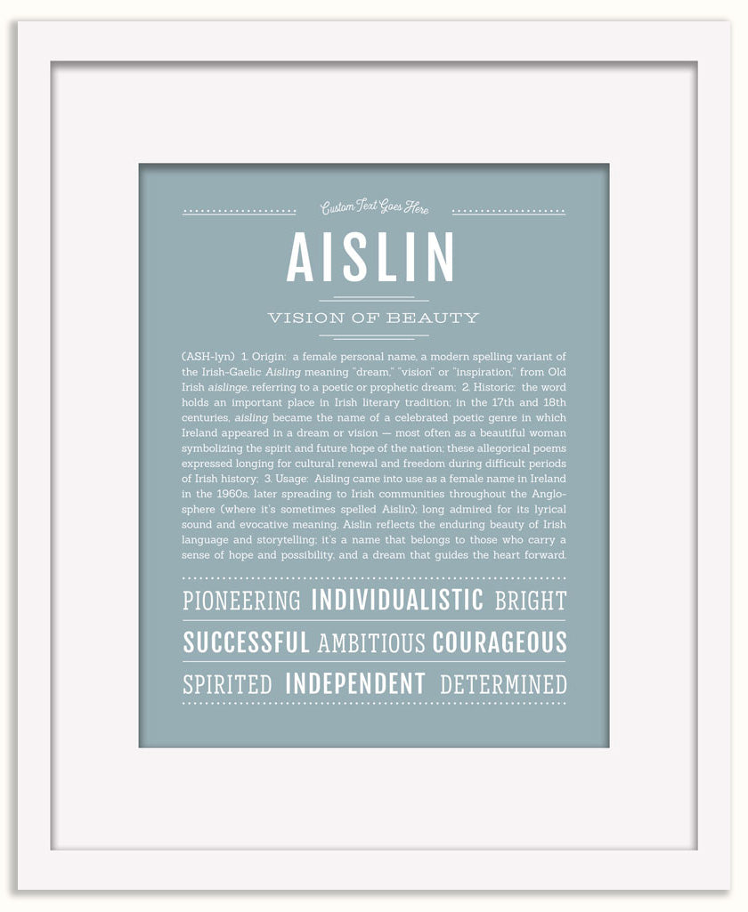Aislin | Name Art Print