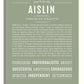 Frame Options | Sage | White Frame, Matted