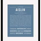 Aislin | Name Art Print