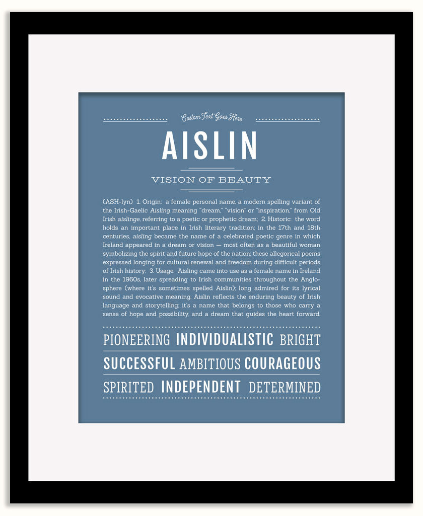 Aislin | Name Art Print