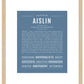 Aislin | Name Art Print