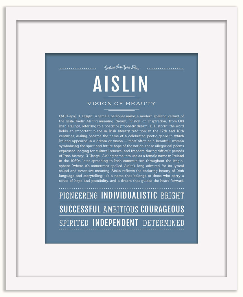 Aislin | Name Art Print
