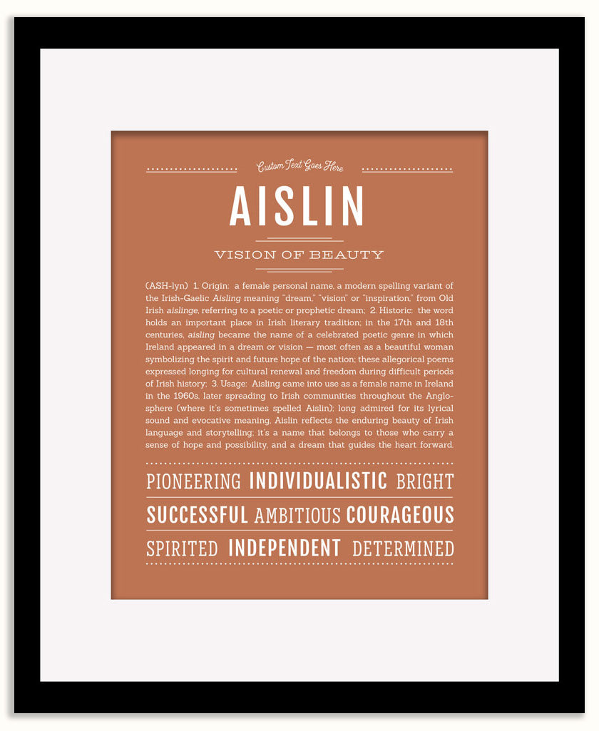 Aislin | Name Art Print