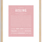 Aisling | Name Art Print