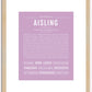 Aisling | Name Art Print