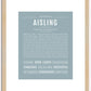 Aisling | Name Art Print