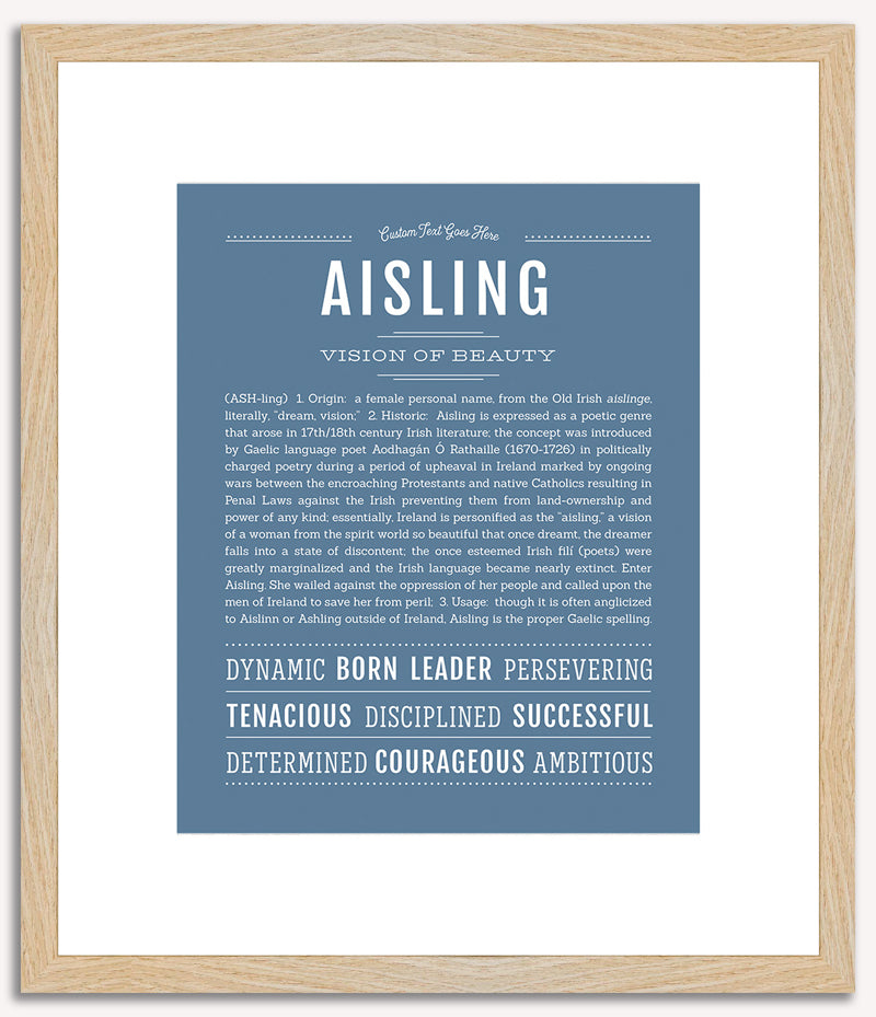 Aisling | Name Art Print