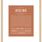 Aisling | Name Art Print