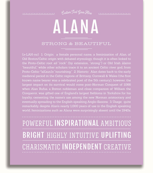 Frame Options | Lilac | No Frame