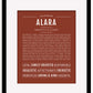 Frame Options | Bordeaux | Maple Frame, Matted