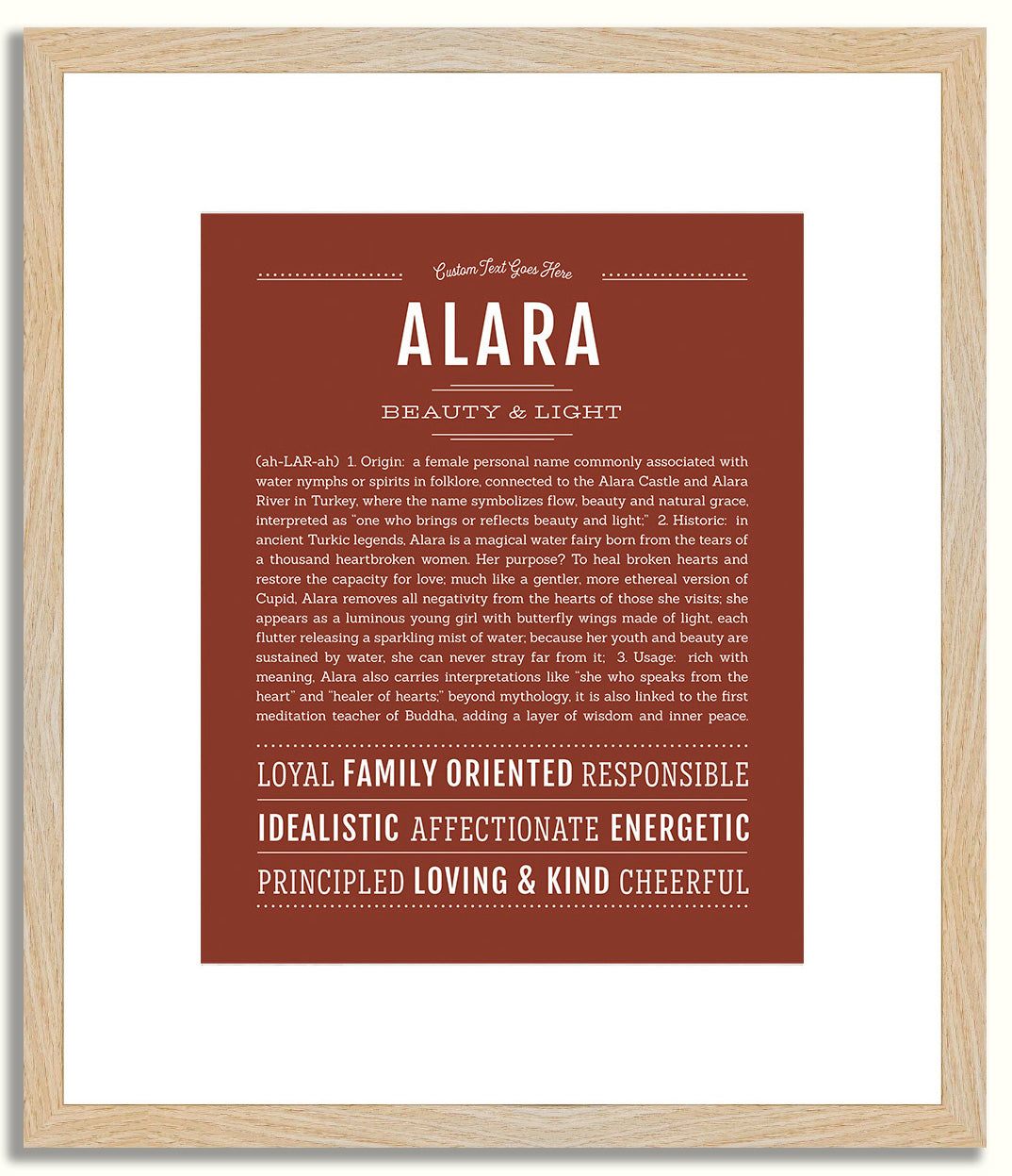 Alara | Name Art Print