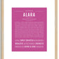 Alara | Name Art Print