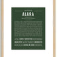 Alara | Name Art Print