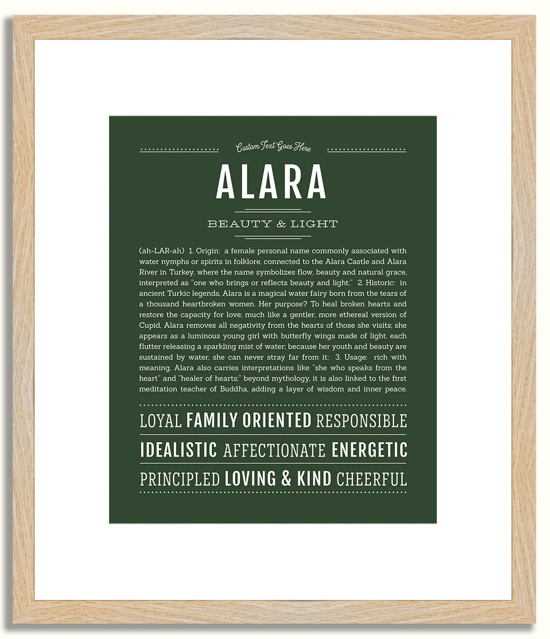 Alara | Name Art Print