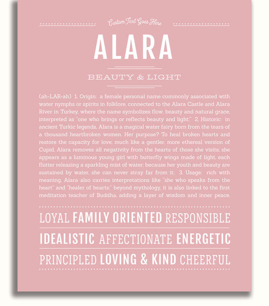 Frame Options | Dusty Rose | White Frame, Matted