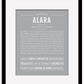 Frame Options | Light Gray | Maple Frame, Matted