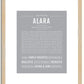 Alara | Name Art Print
