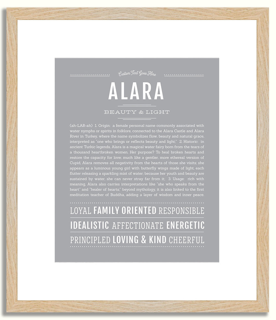 Alara | Name Art Print