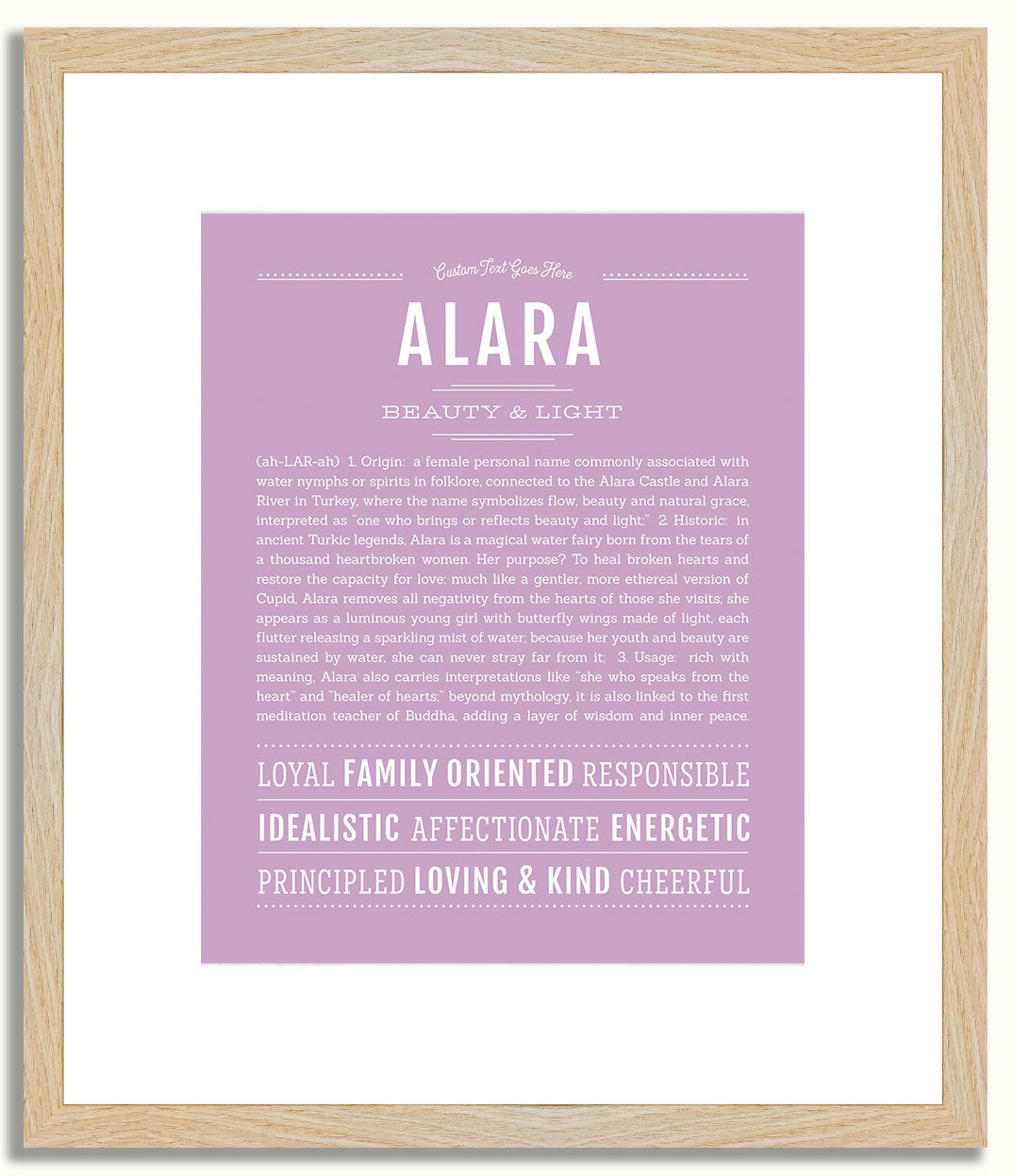 Alara | Name Art Print