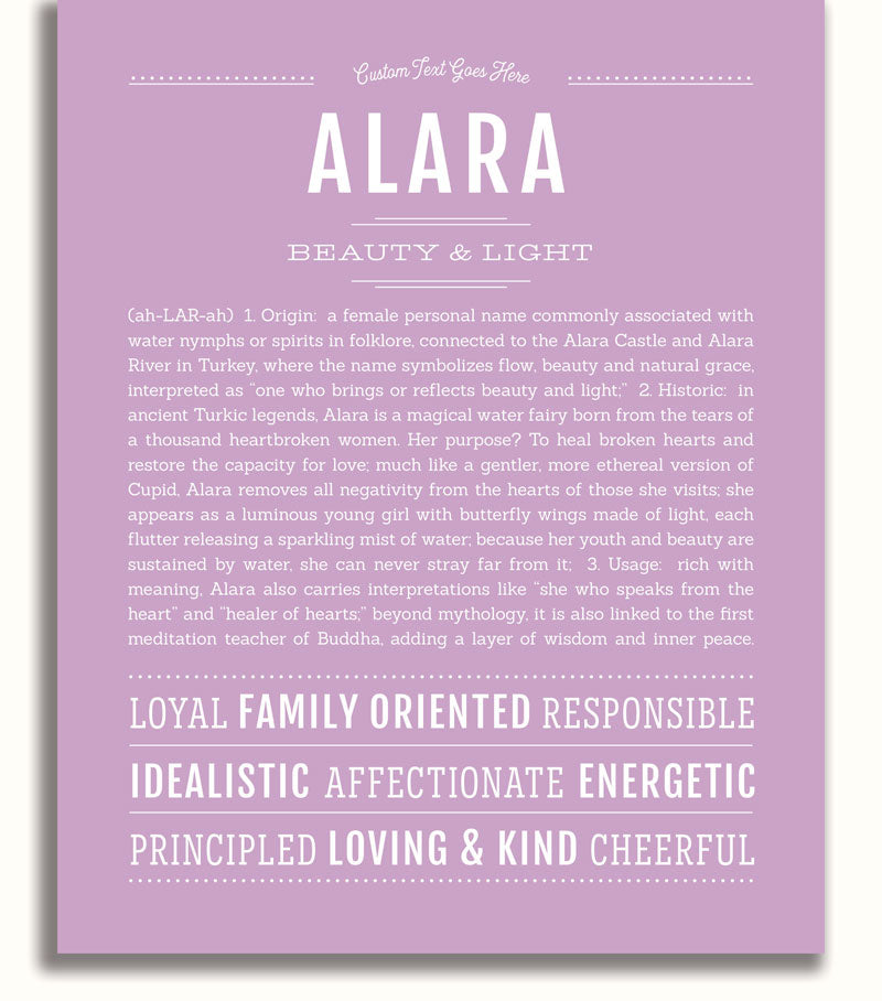 Frame Options | Lilac | White Frame, Matted