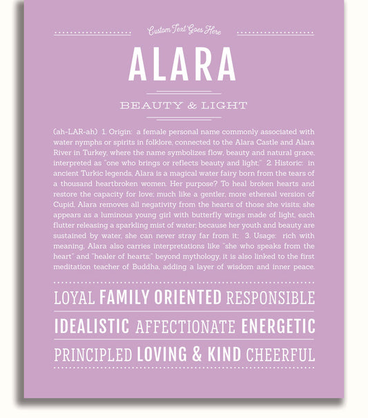 Frame Options | Lilac | White Frame, Matted