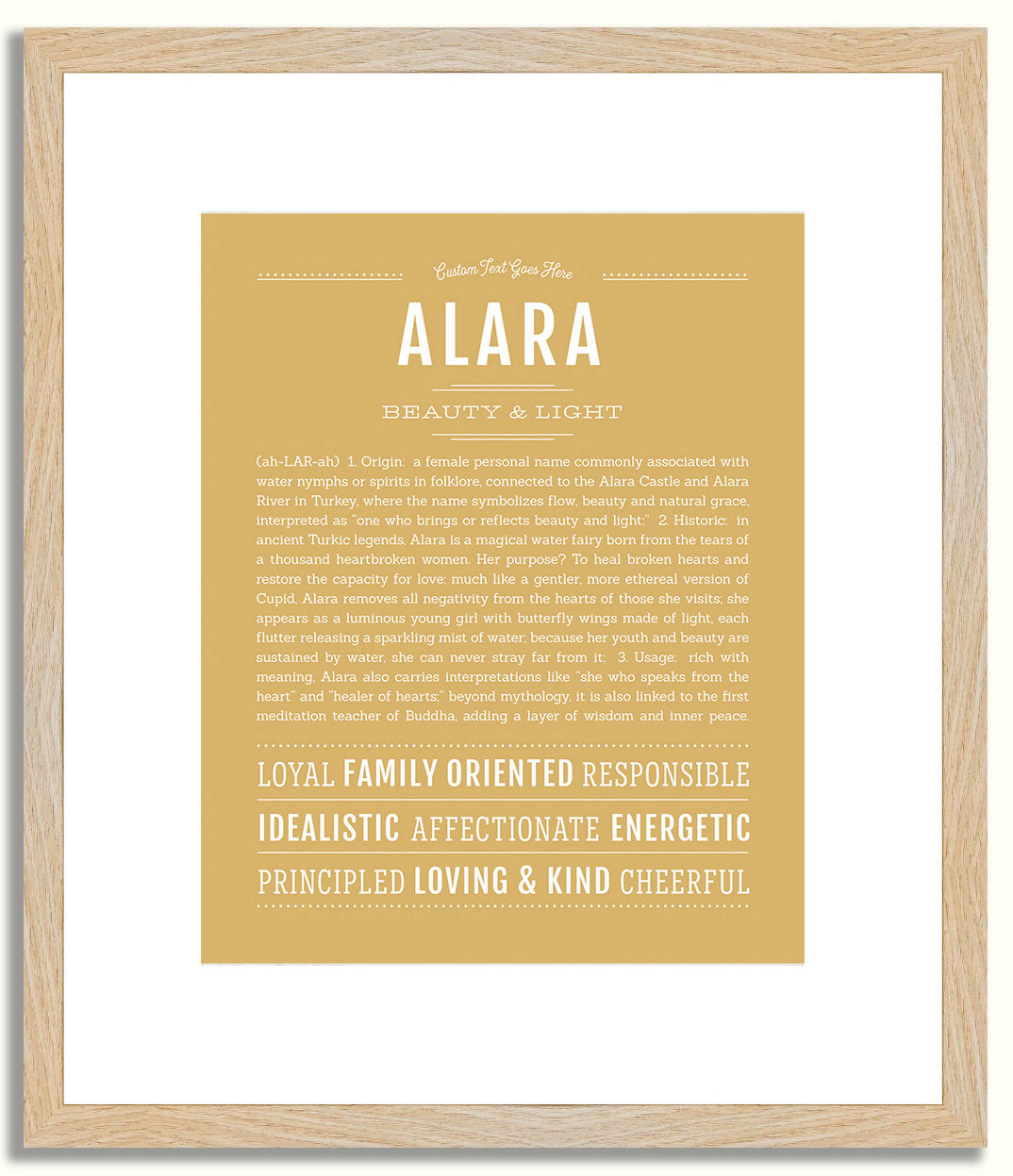 Alara | Name Art Print