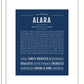 Frame Options | Midnight Blue | Black Frame, Matted